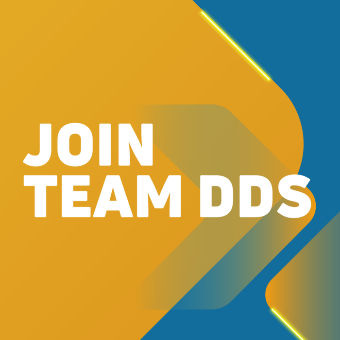DDS is hiring! Join our team.